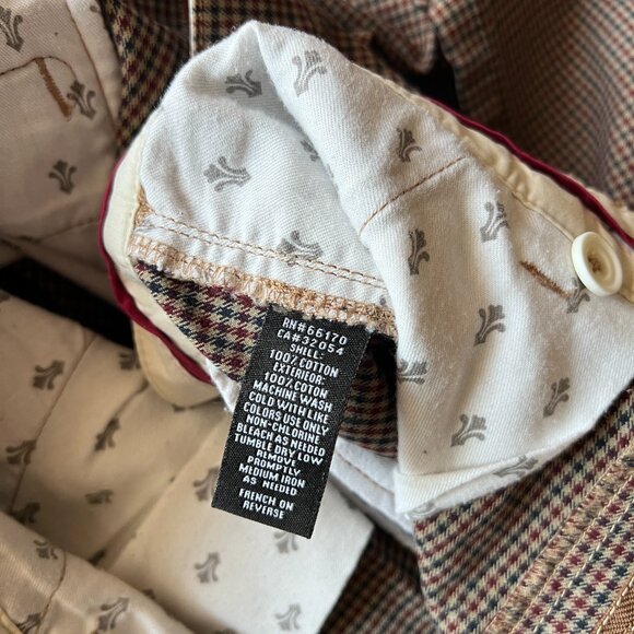 Hawkings McGill Pre love Plaid Pants Classic Fit 34"x32.5 - Picture 6 of 8